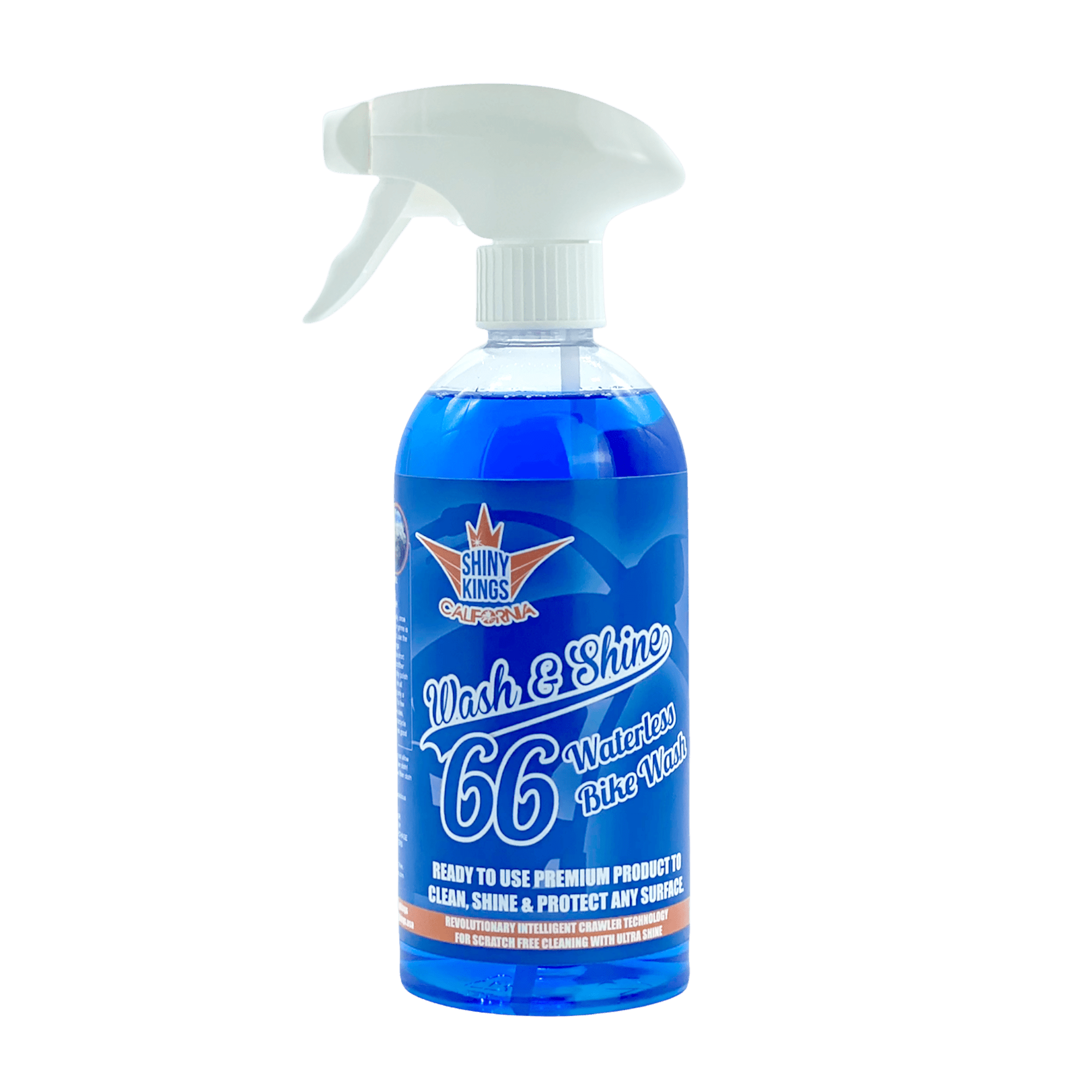 waterless motorcycle cleaner Wash&Shine 66 waterless bike wash 16.9 fl oz